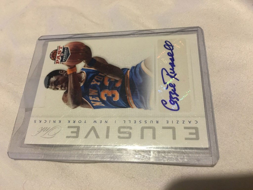 CAZZIE RUSSELL 2016 PANINI PAST AND PRESENT ELUSI3 (1 of 2)