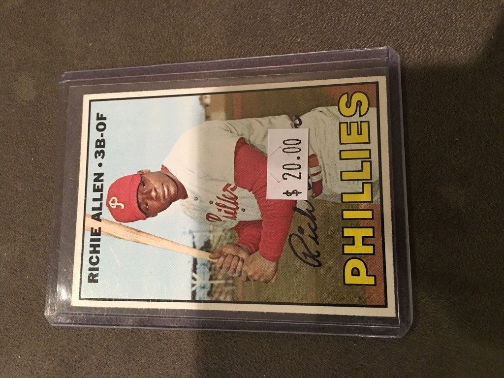 Topps Baseball Cards 1967 # 450  Richie Allen (1 of 2)