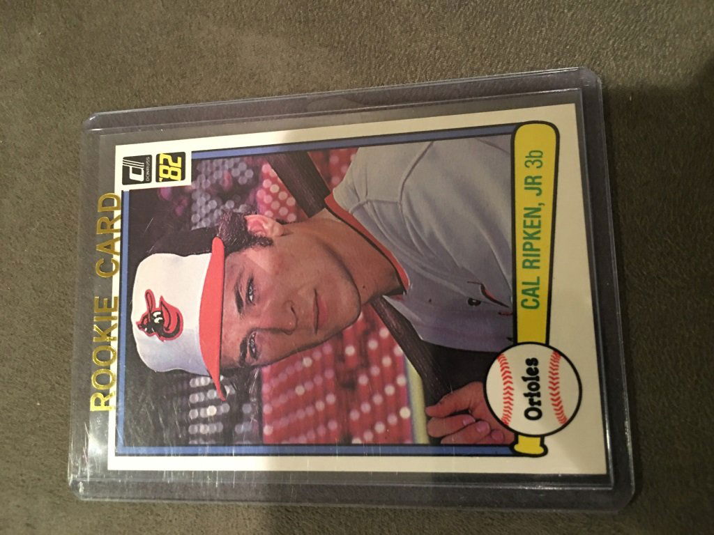 CAL RIPKEN JR  MINT ORIOLES ROOKIE CARD RC (1 of 2)