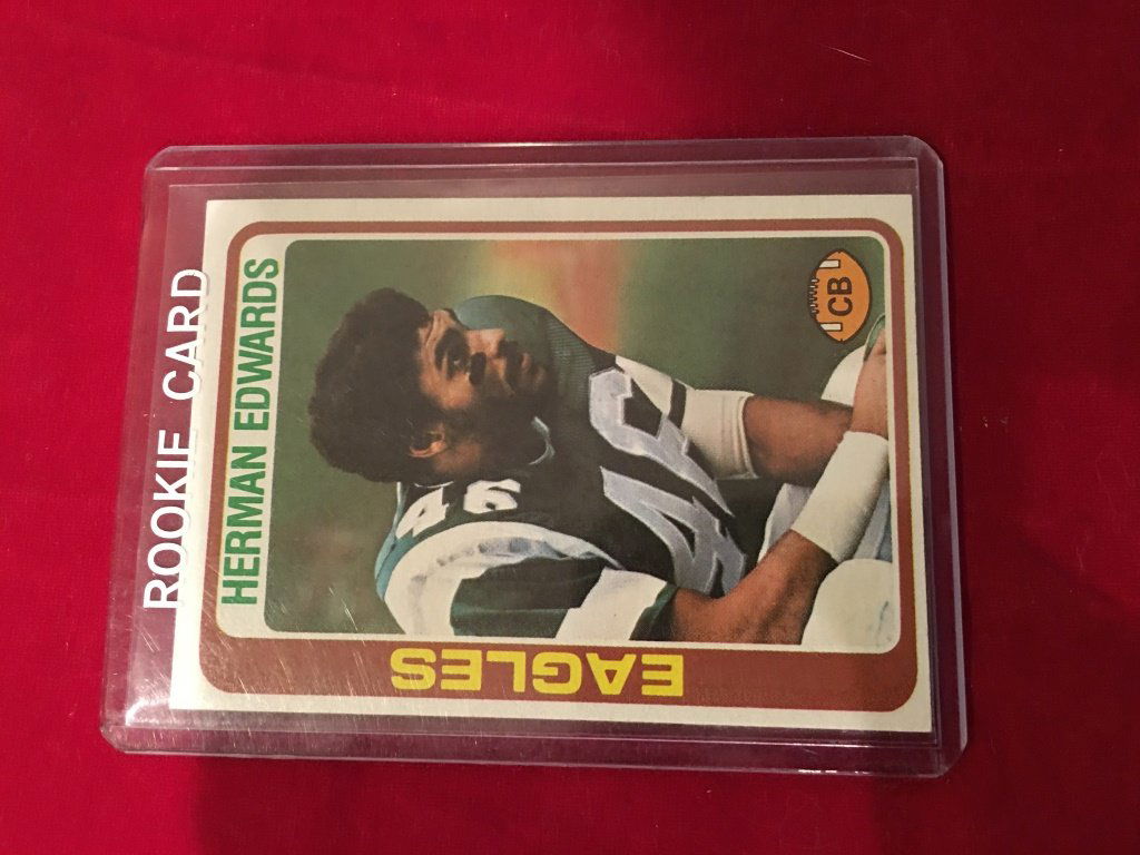 1978 (EAGLES) Topps #404 Herman Edwards RC (1 of 2)