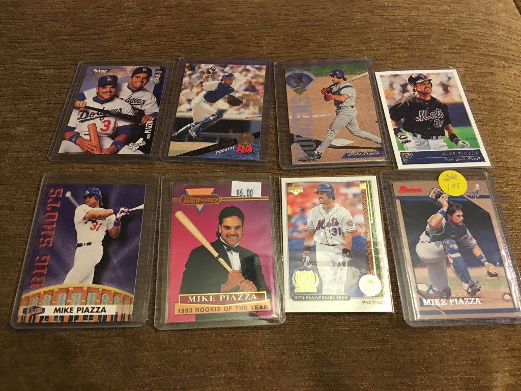 Mike Piazza card Lot (1 of 2)