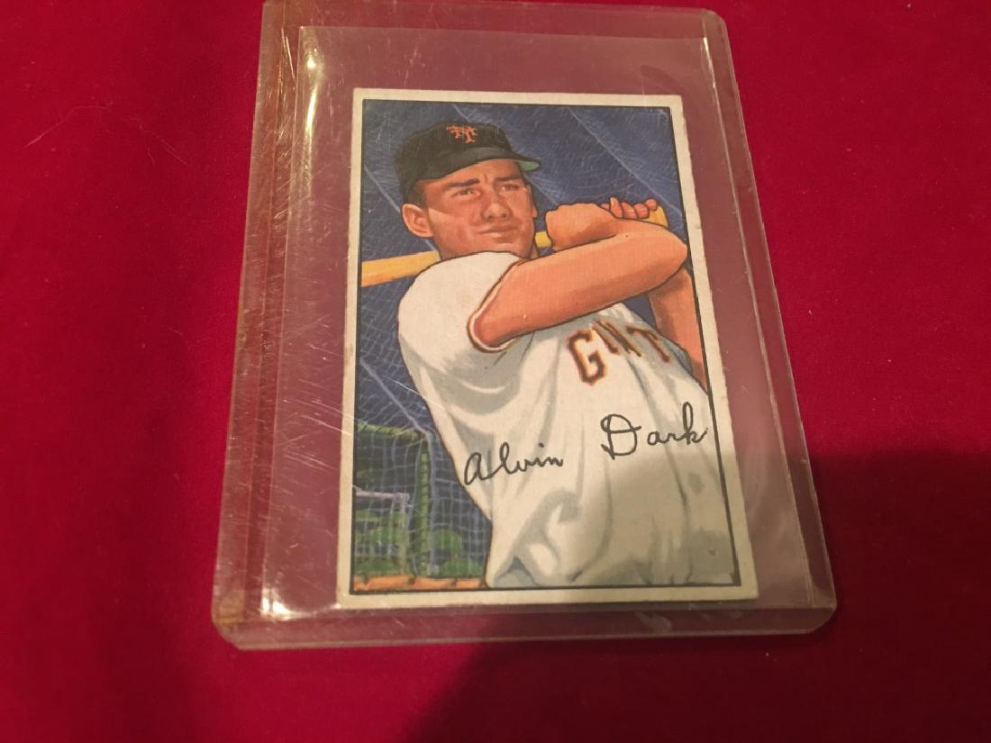 1952 Bowman #34 Al Dark Giants (1 of 2)