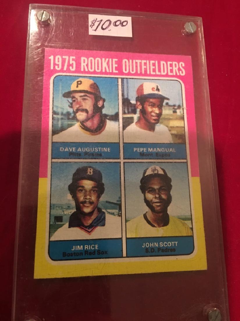 1975 Topps Baseball Card #616 Jim Rice RC (1 of 2)