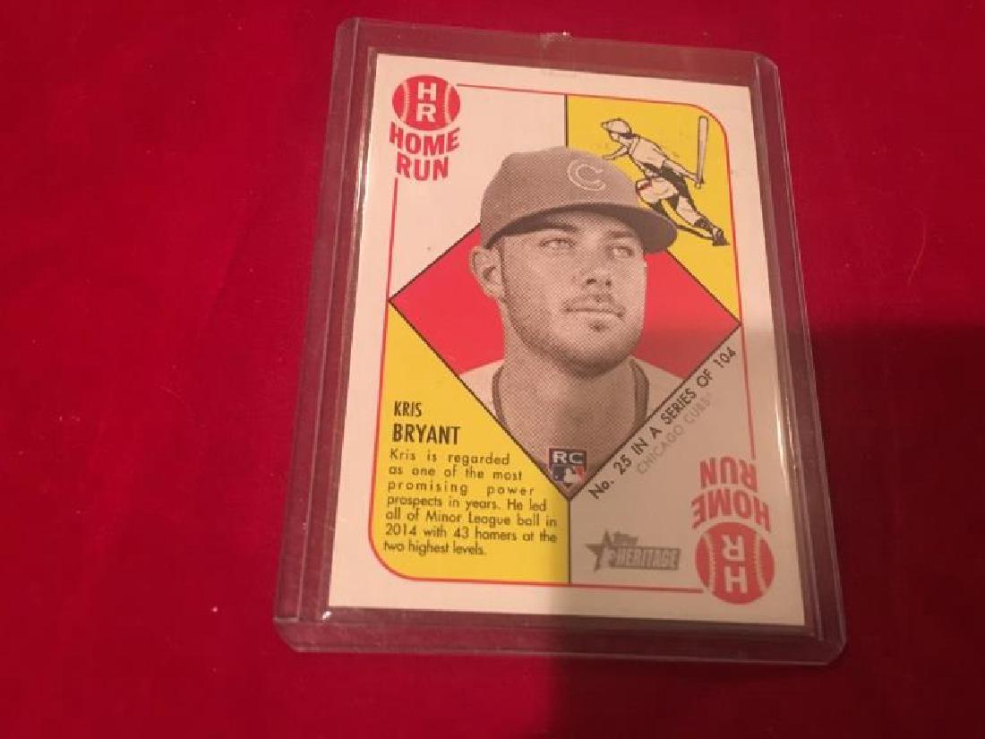 2015 Topps Heritage '51 Collection Kris Bryant RC (1 of 2)