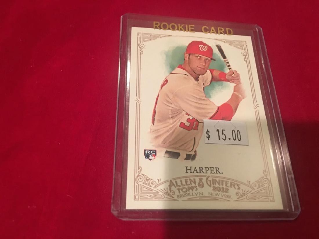 2012 Topps Allen & Ginters RC #12  Bryce Harper (1 of 2)