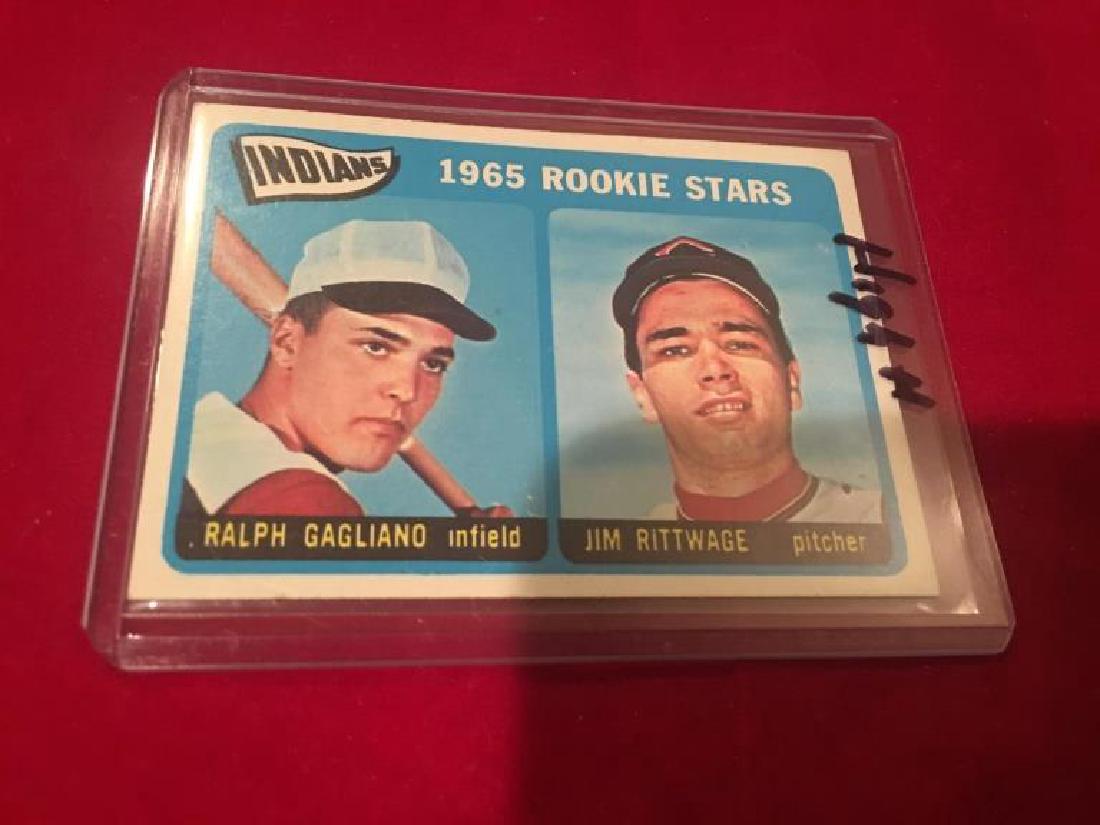 1965 Topps #501 - Jim Rittwage / Ralph Gagliano RC (1 of 2)