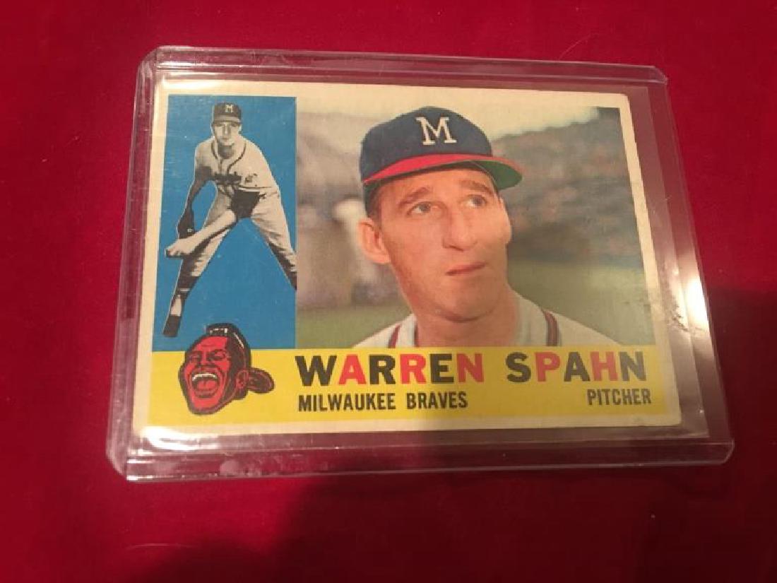 1960 Topps #445 Warren Spahn (1 of 2)