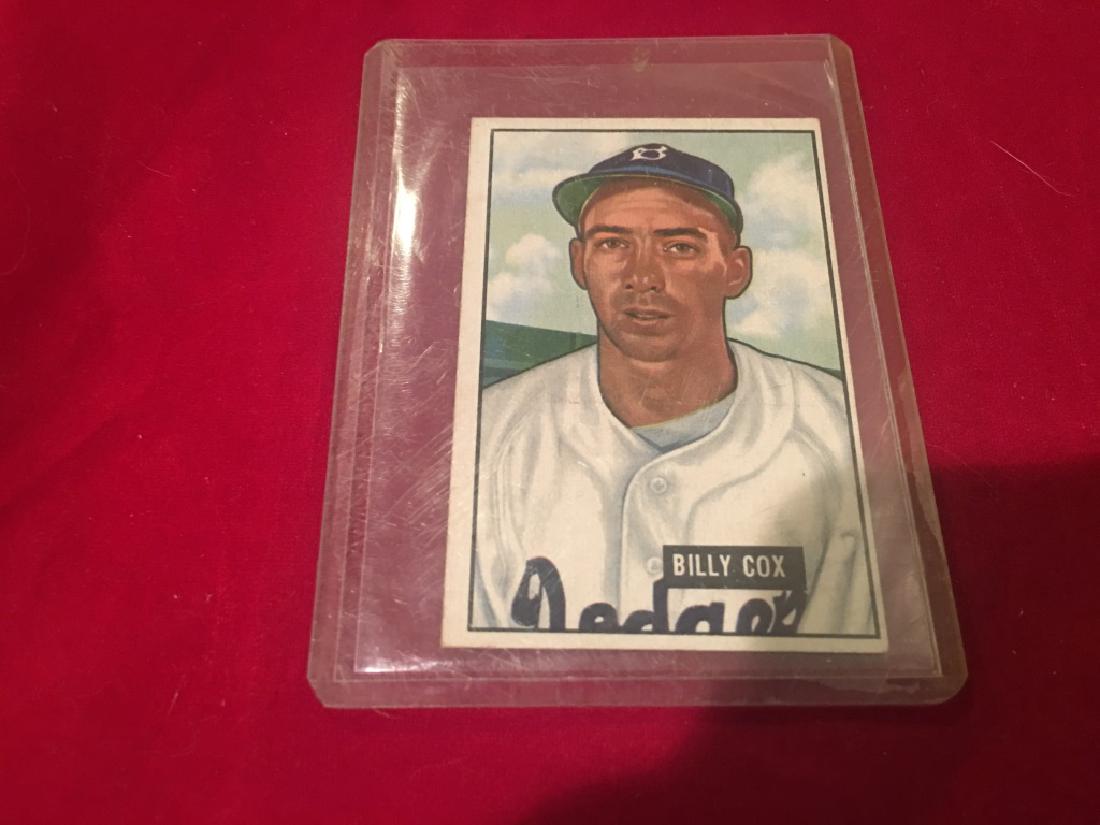 1952 Bowman #152 Billy Cox (1 of 2)