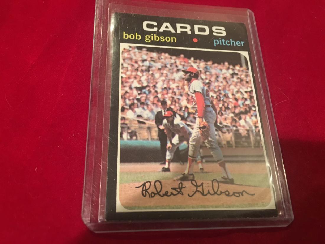 1971 Topps #450 Bob Gibson St. Louis Cardinals (1 of 2)