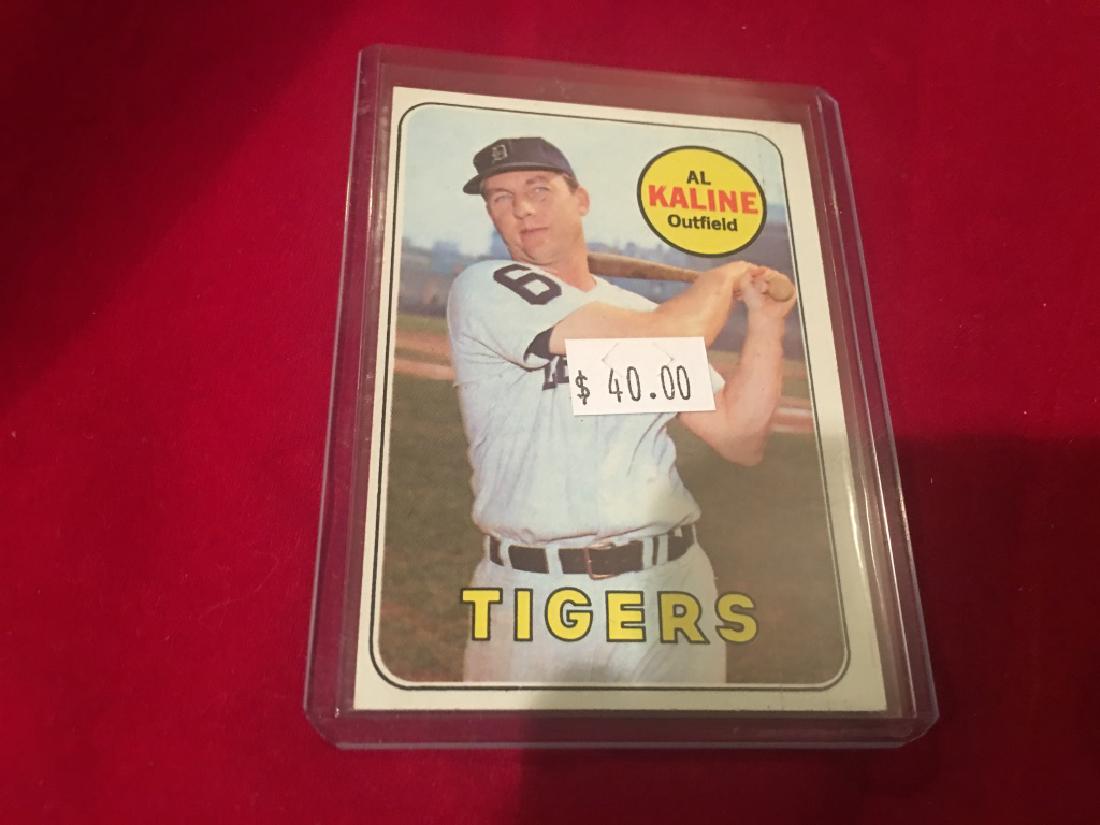 1969 TOPPS #410 AL KALINE TIGERS (1 of 2)