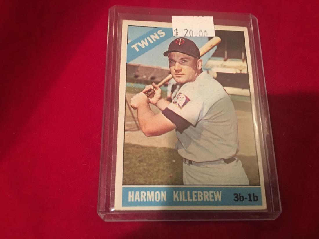 1966 TOPPS #120 HARMON KILLEBREW TWINS (1 of 2)