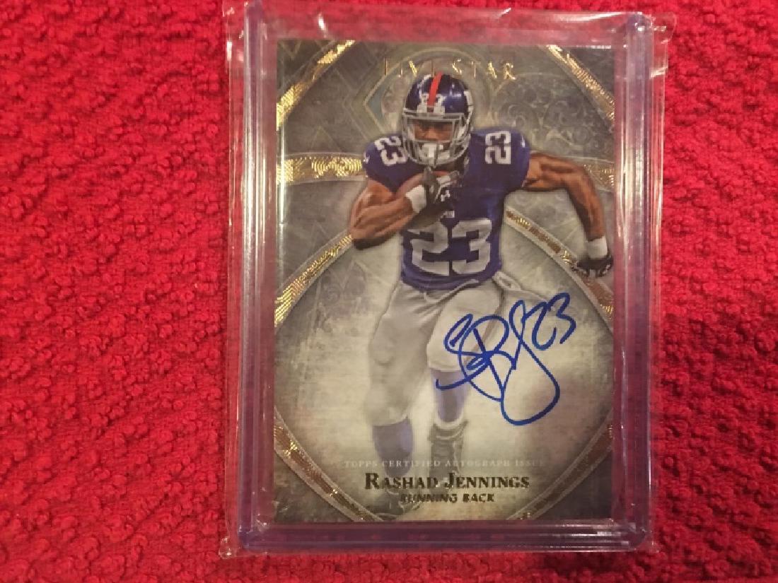 RASHAD JENNINGS 2014 Topps Five Star Signatures (1 of 2)