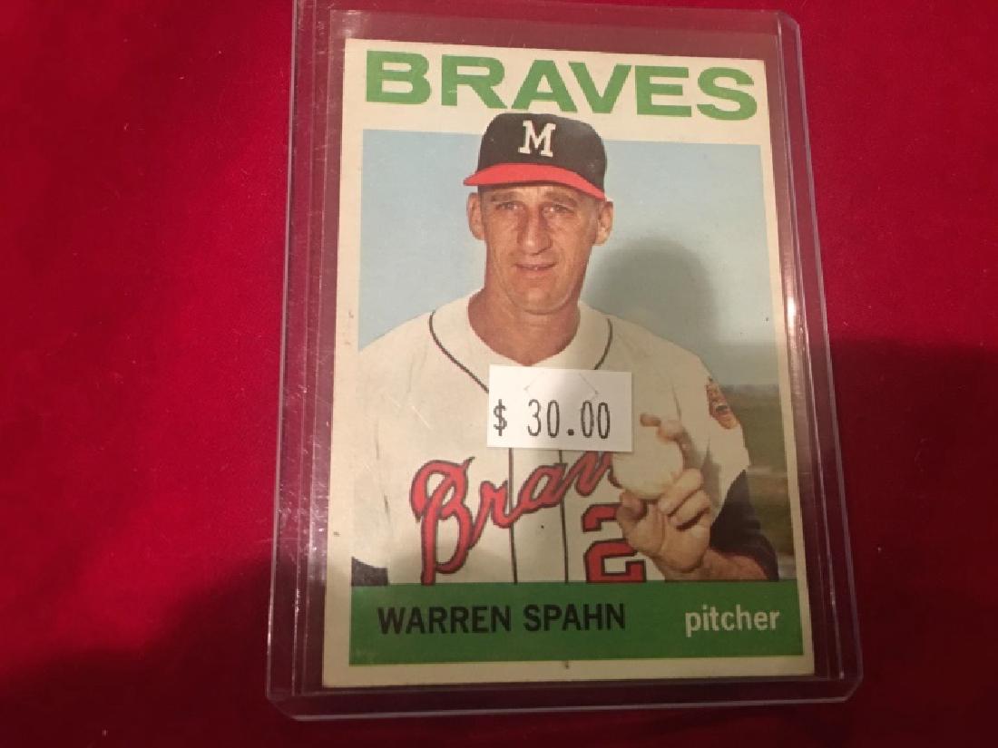 1964 Topps Set Break #400 - Warren Spahn (1 of 2)