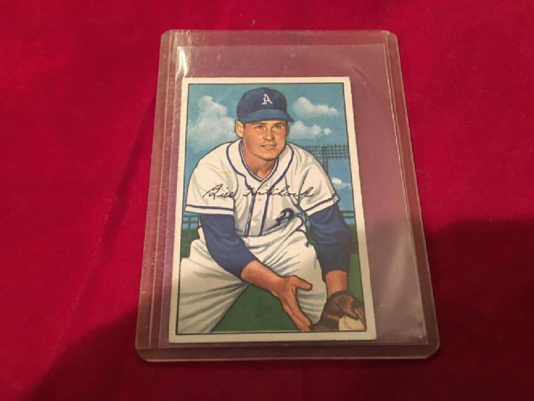 1952 BOWMAN #89 BILLY HITCHCOCK A'S (1 of 2)