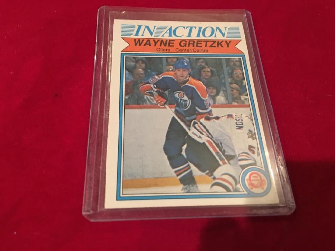 1982 82-83 OPC O-PEE-CHEE OILERS WAYNE GRETZKY INT (1 of 2)