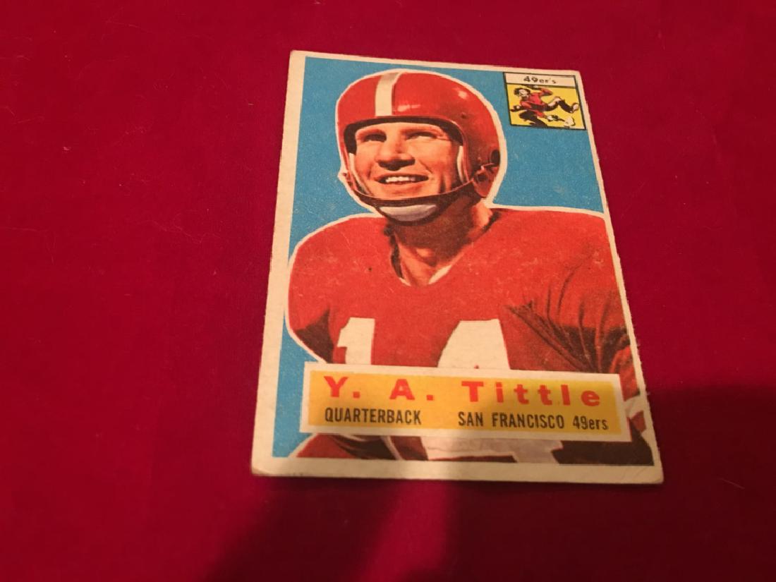 1956 Topps Football - #86 YA Tittle - San Franciss (1 of 2)