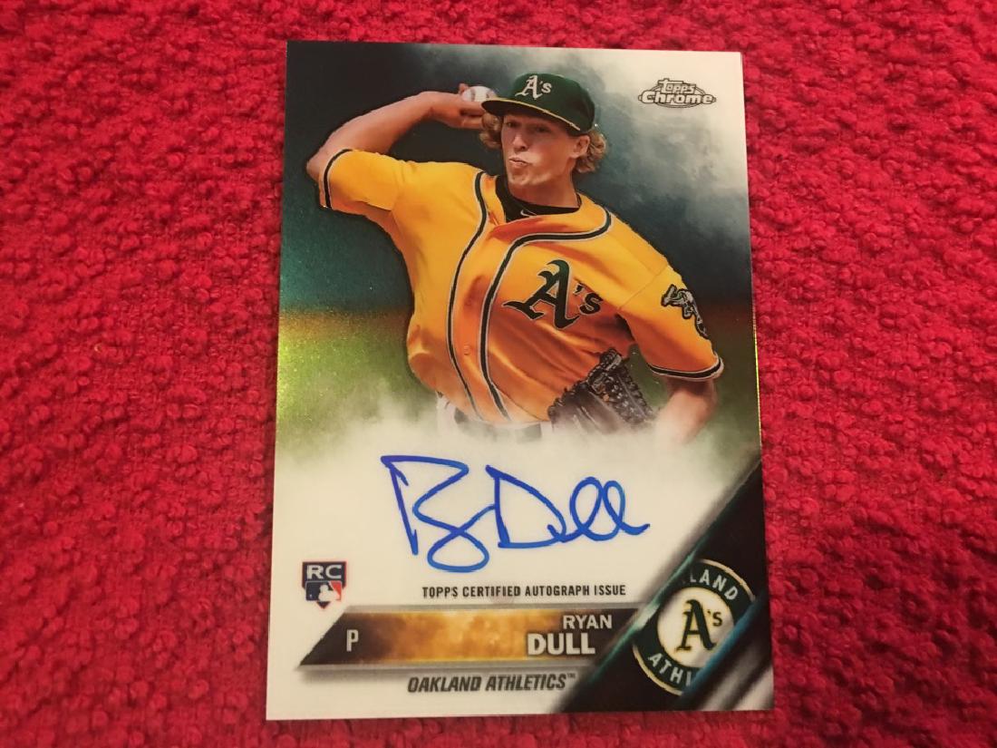 2016 Topps Chrome Ryan Dull AUTO (1 of 2)