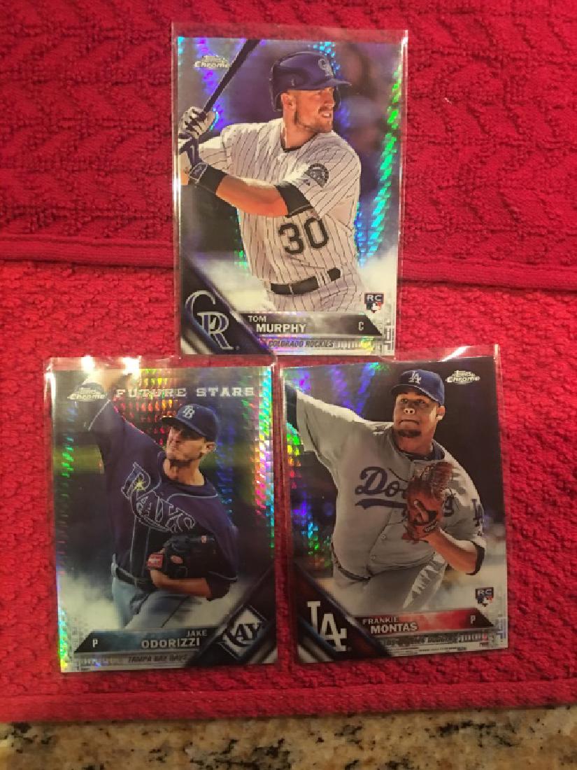 2016 Topps Chrome Prism Refractor RC Lot (1 of 1)