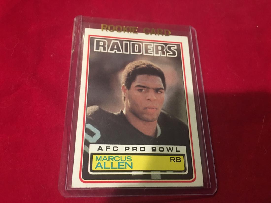 MARCUS ALLEN $30+- RAIDERS HOF ROOKIE CARD #294 RC (1 of 3)