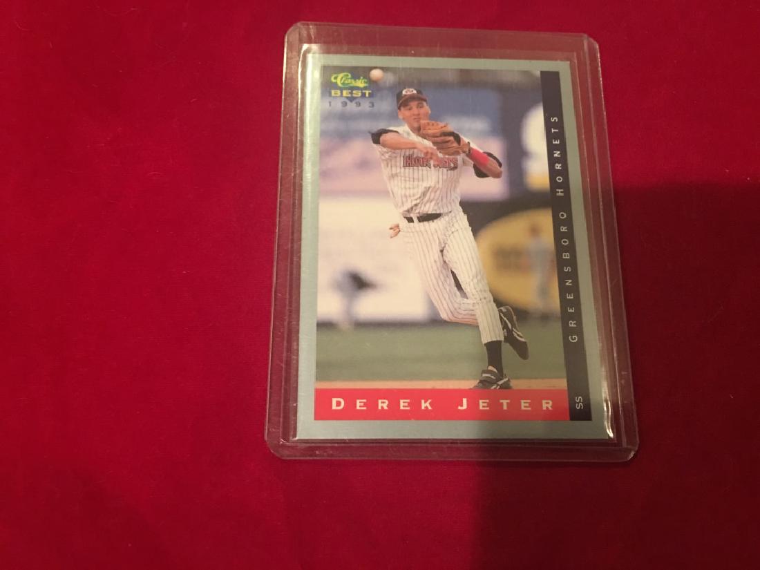 1993 Classic Best Baseball Card Derek Jeter Greeno (1 of 2)