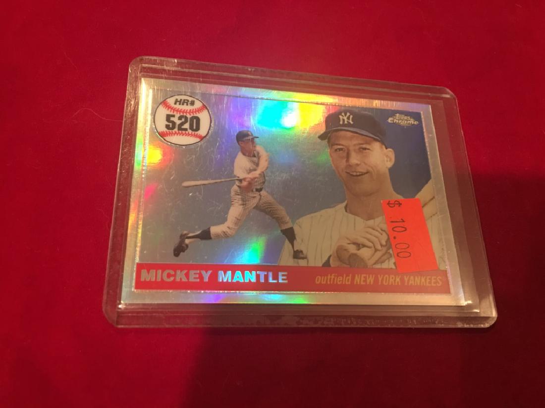 2008 Topps Chrome Mickey Mantle Home Run History 0 (1 of 2)