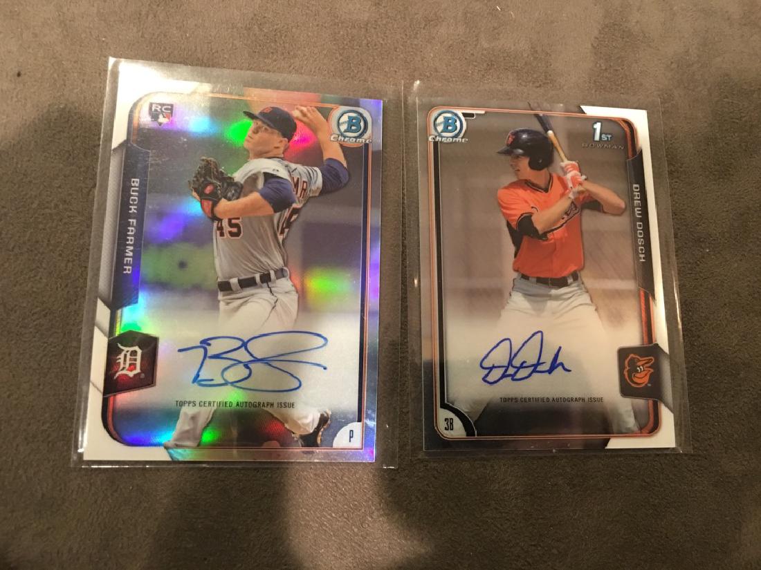 2015 Bowman Chrome Autos Buck Farmer Dosch (1 of 2)