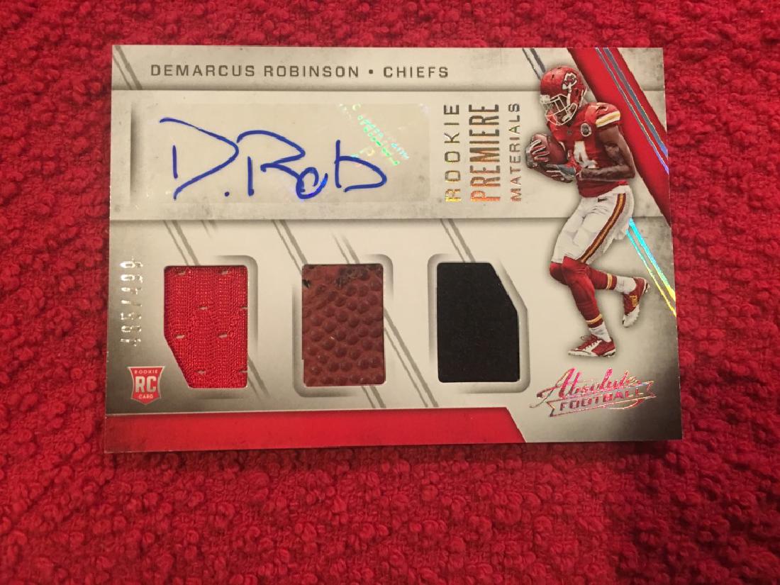 2016 Absolute Rookie Materials Auto Demarcus Robi (1 of 2)