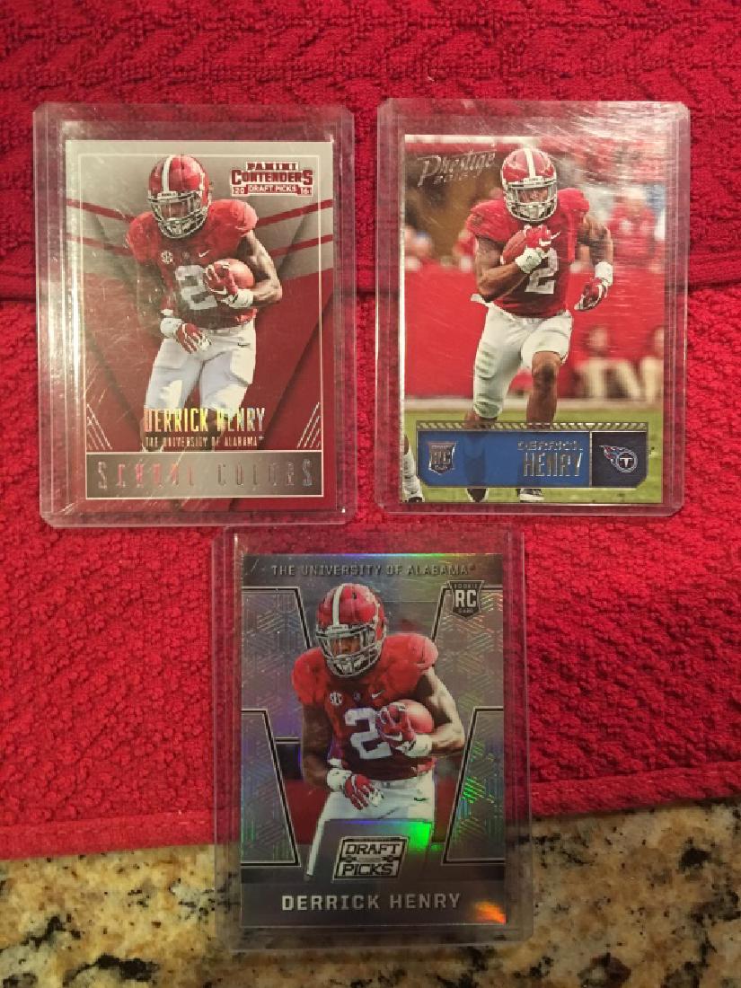 Derrick Henry 3 Card RC Lot (1 of 2)