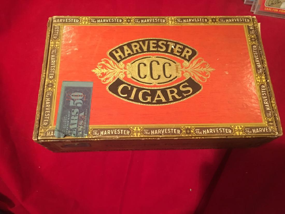 Vintage Cigar Box Harvester CCC Perfecto Horse: Vintage Cigar Box Harvester CCC Perfecto Horse