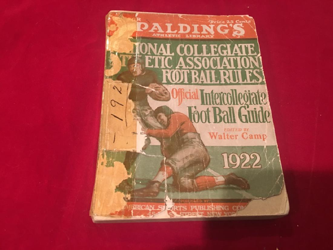 1922 Spalding's Athletic Library Official Interco (1 of 3)