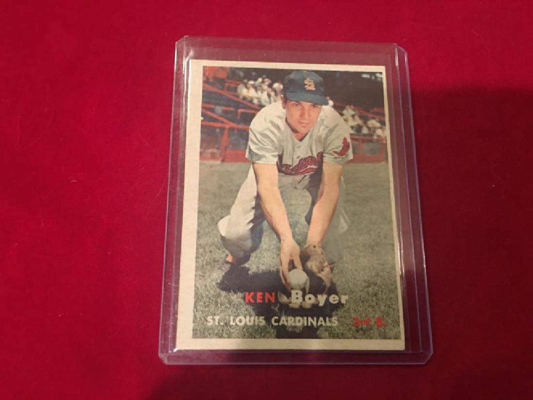 ken boyer 1957 topps (1 of 2)