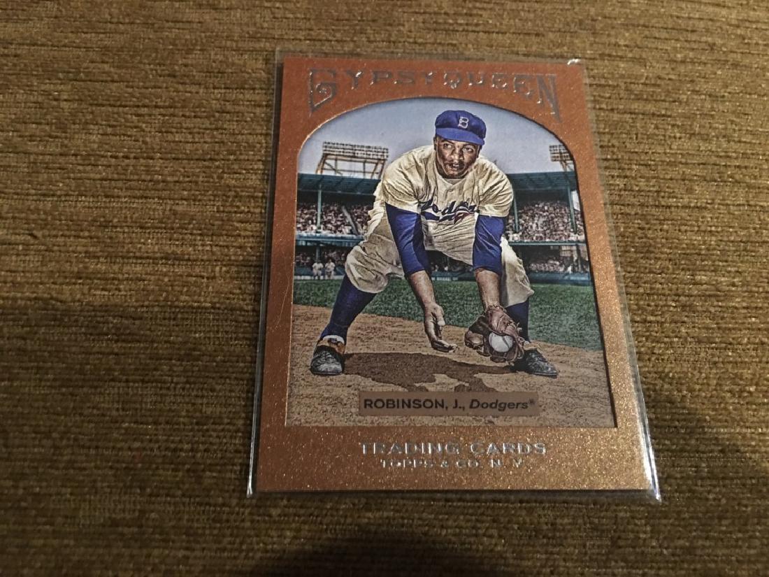 2011 Topps Gypsy Queen Framed Paper #4 Jackie Rob9 (1 of 2)