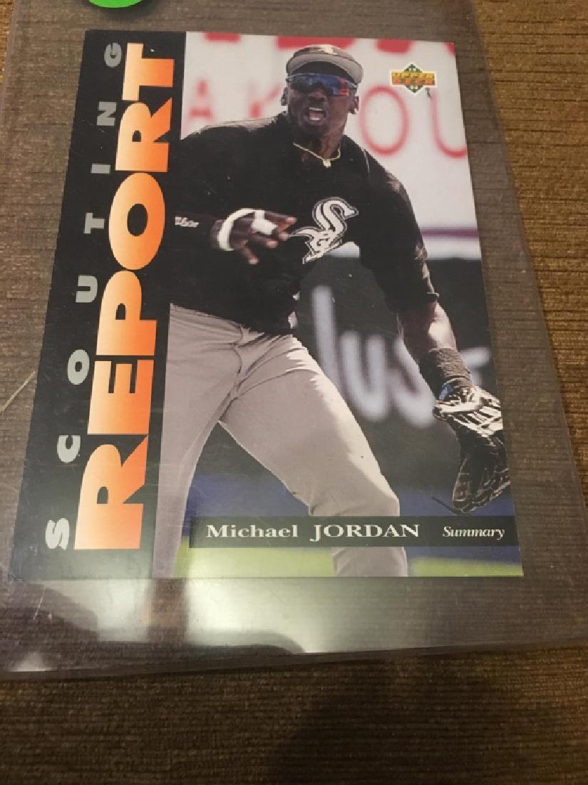 Michael Jordan - 1994 Upper Deck Minors Scouting d (1 of 2)
