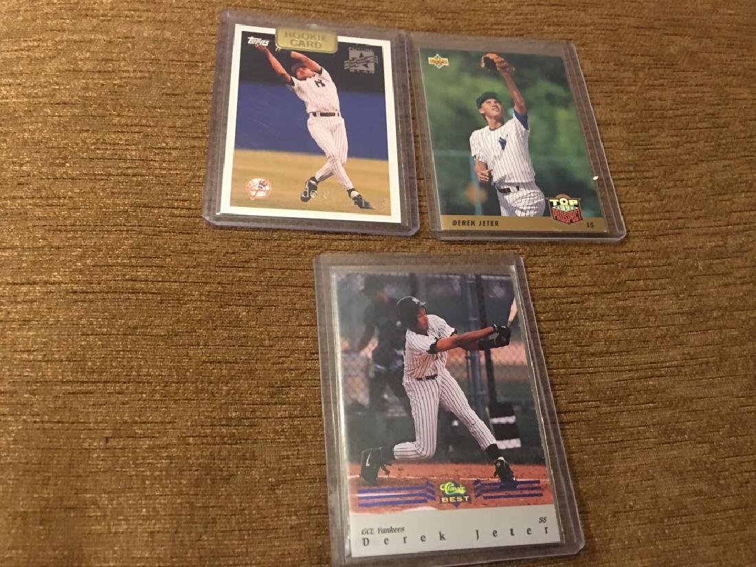 Derek Jeter 3 Card RC Lot UD Classic (1 of 3)