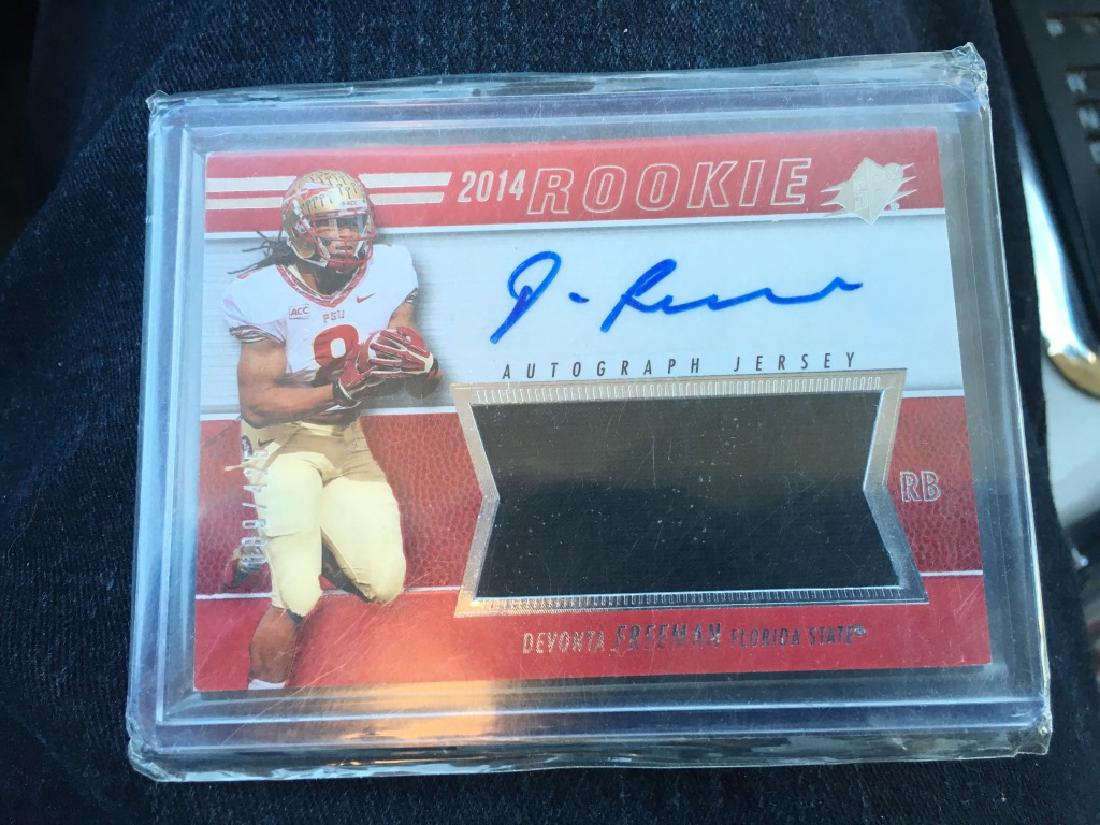 2014 SPx #69 Rookie Autograph Devonta Freeman (1 of 2)