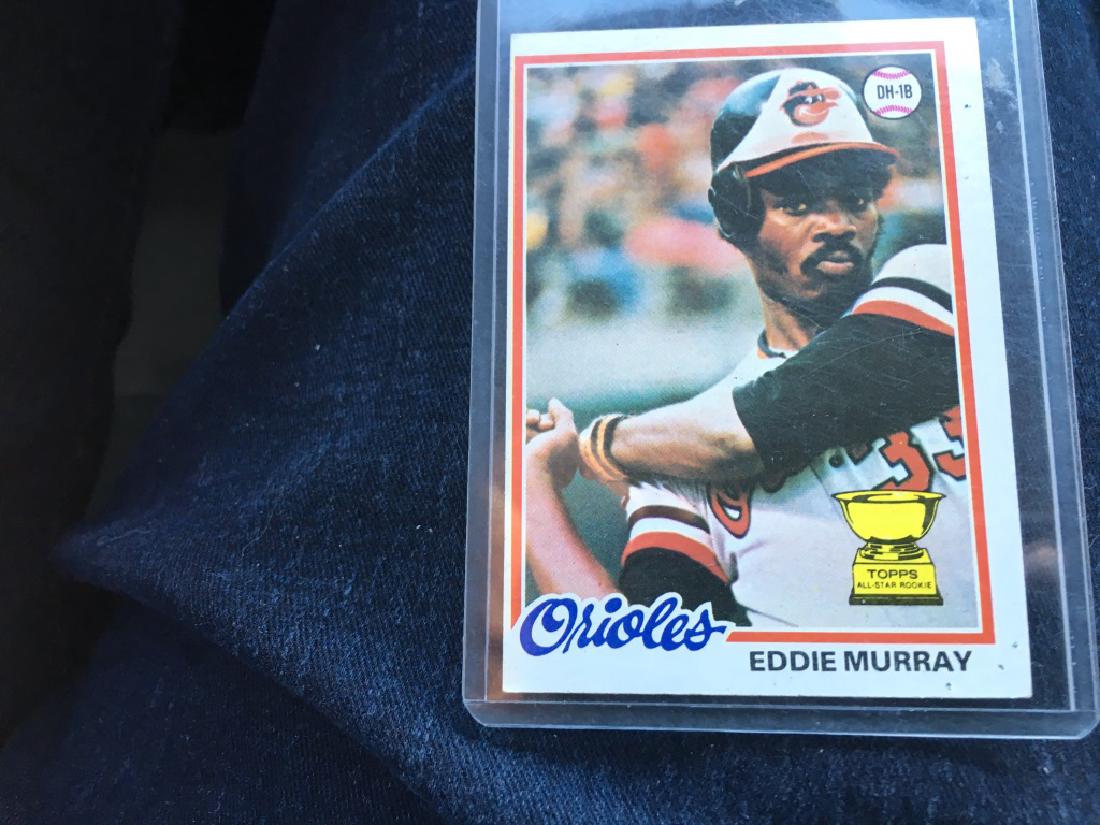 EDDIE MURRAY 1978 TOPPS #36 ROOKIE (BALTIMORE ) (1 of 2)