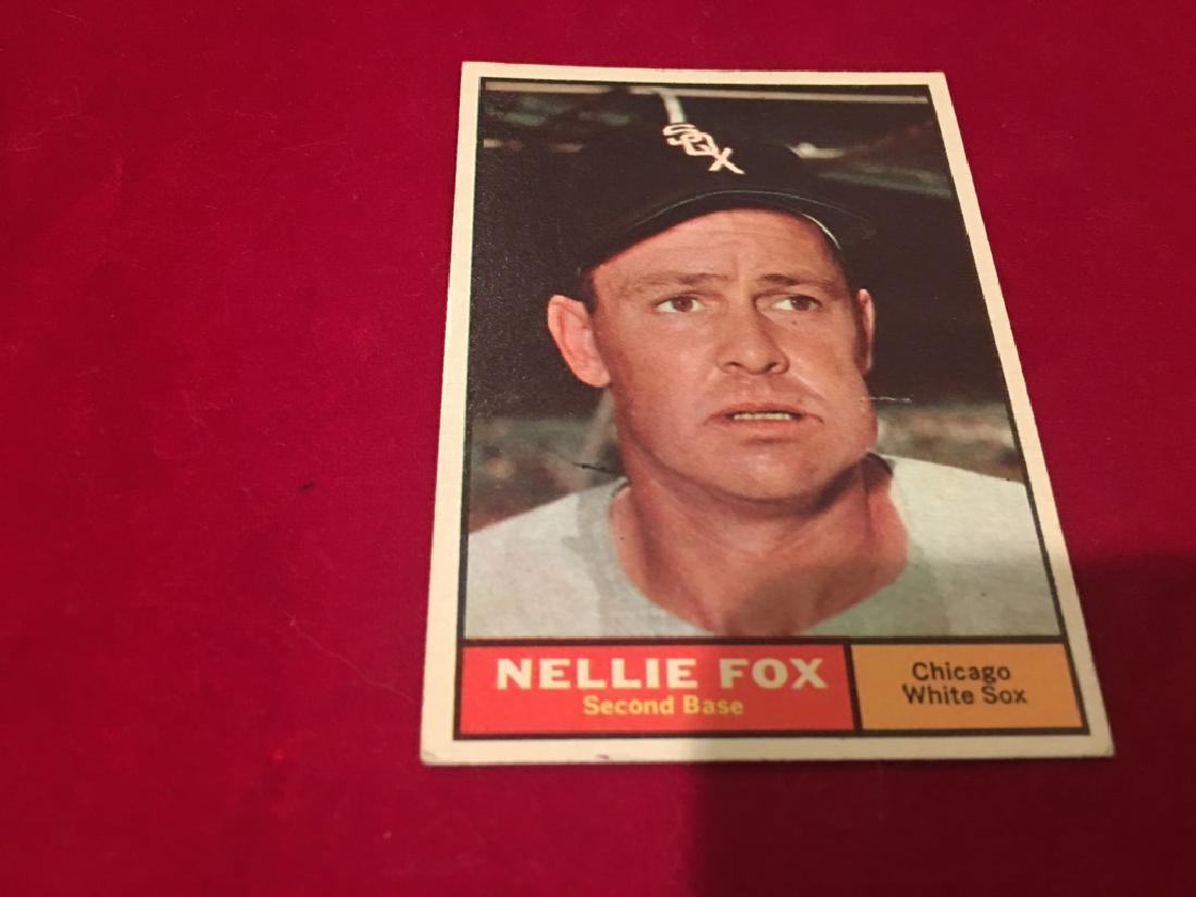 1961 Topps Set Break # 30 Nellie Fox (1 of 2)
