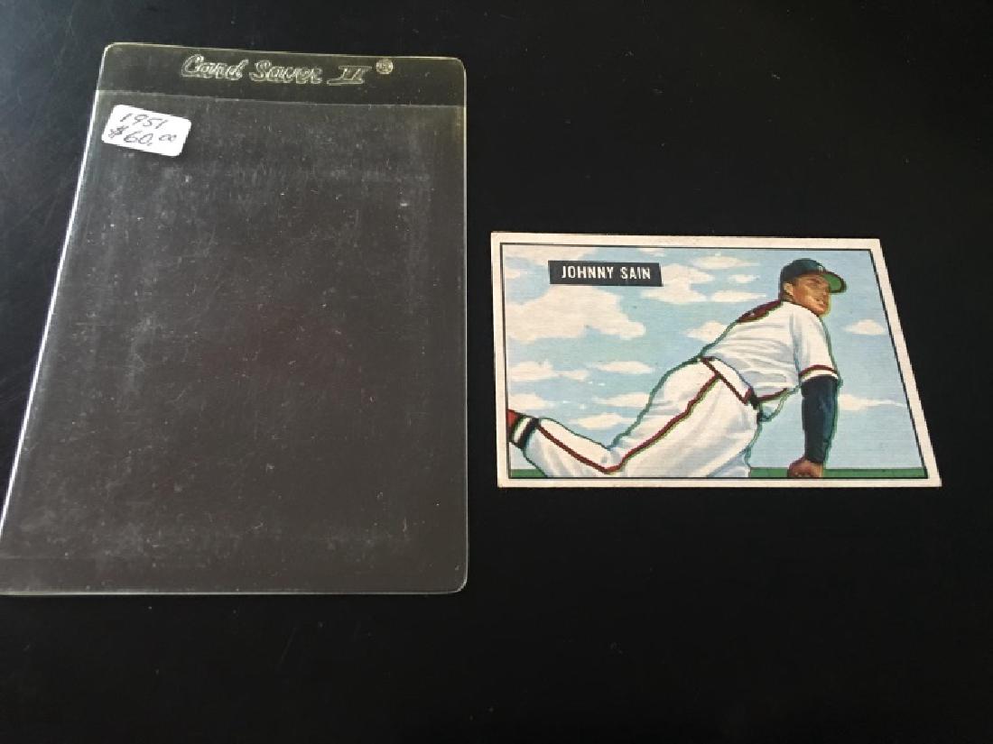 1951 Bowman Set Break #314 Johnny Sain EX/MINT (1 of 3)