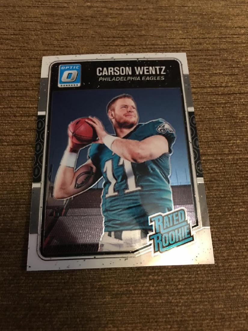 CARSON WENTZ 2016 DONRUSS OPTIC RATED ROOKIE CARD (1 of 2)
