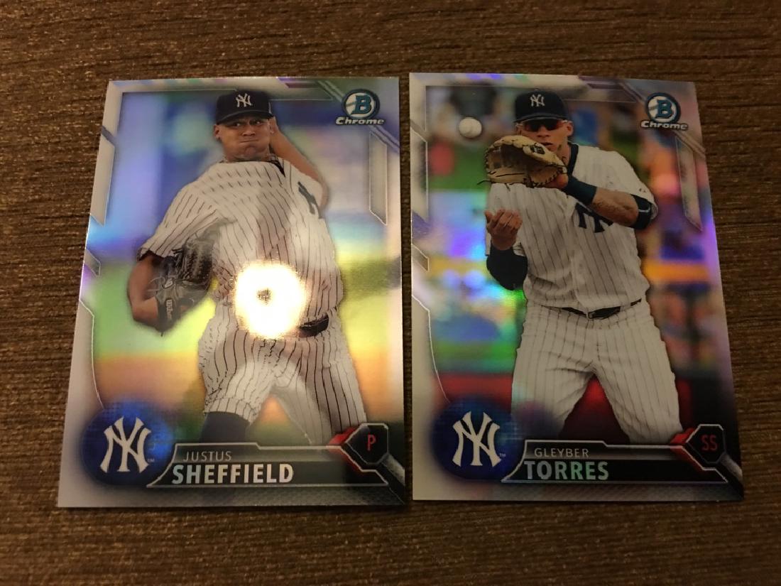 Gleyber Torres and Justus Sheffield 2016 refracto (1 of 2)