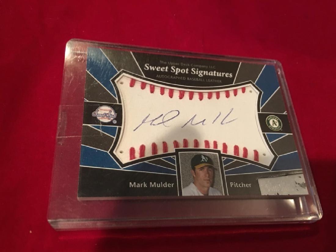 MARK MULDER 2004 Upper Deck Sweet Spot Signatures (1 of 2)