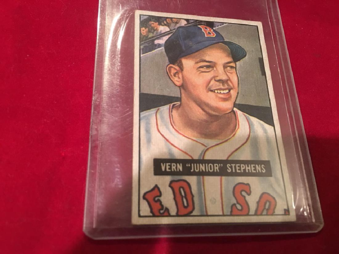 1951 Bowman Set Break #92 Vern Stephens (1 of 2)