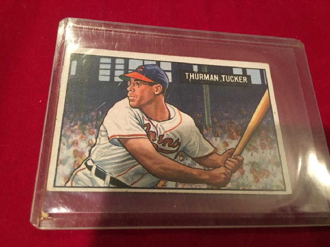 1951 Bowman #222 Thurman Tucker RC (1 of 2)