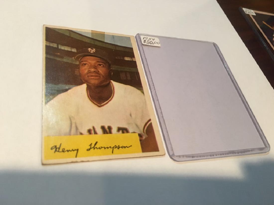 1954 Bowman #217 Henry Thompson Giants: 1954 Bowman #217 Henry Thompson Giants