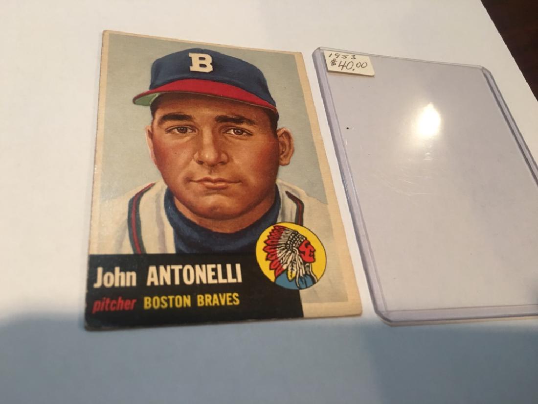 1953 TOPPS #106 JOHN ANTONELLI (1 of 2)
