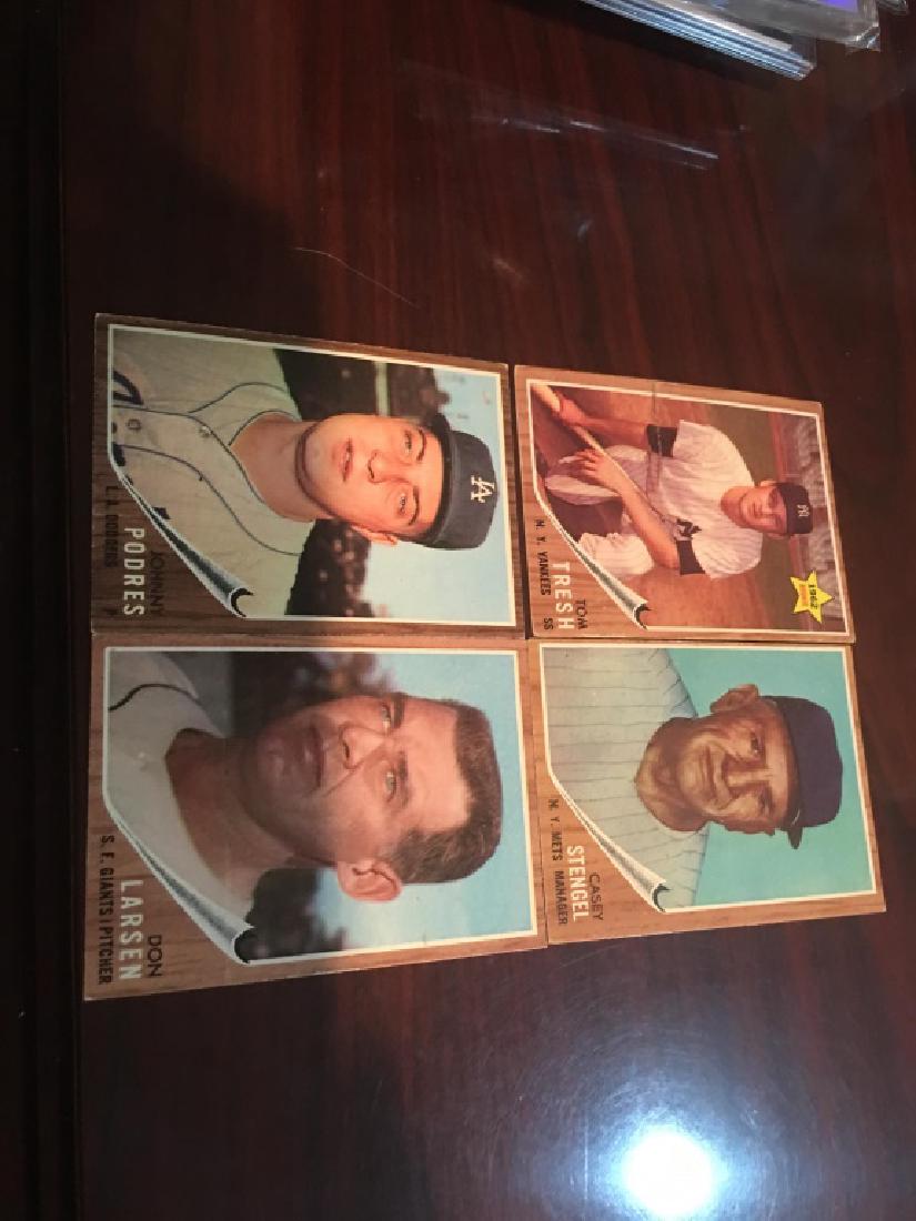1962 Topps HOFer Lot (1 of 4)