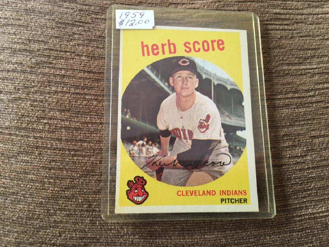 1959 Topps #88 Herb Score INDIANS: 1959 Topps #88 Herb Score INDIANS