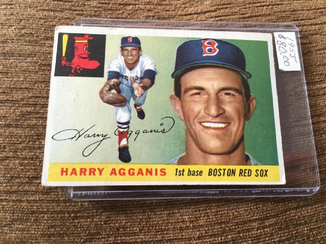 1955 TOPPS HARRY AGGANIS RC #152 (100.00) (1 of 2)