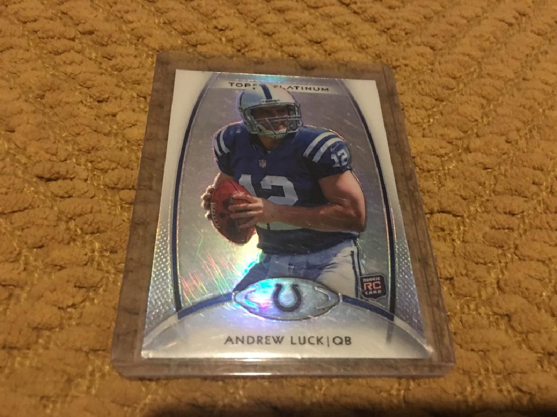 ANDREW LUCK 2012 TOPPS PLATINUM #150 REFRACTOR RO (1 of 2)