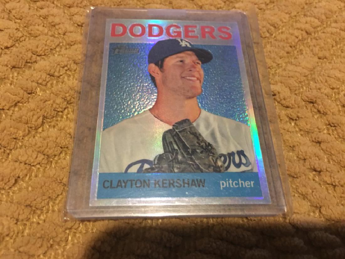 2013 Topps Heritage Chrome Refractors Kershaw (1 of 2)